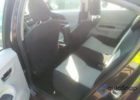 2012 Toyota Prius C Two from USA, damaged, VIN JTDKDTB34C1506211